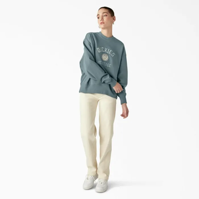 Dickies Hoodies and Sweatshirts Womens Oxford Sweatshirt Smoke Blue Smoke Blue bm 8211 Women Dickies Hoodies and Sweatshirts Womens Oxford Sweatshirt Smoke Blue Smoke Blue bm 8211 Women