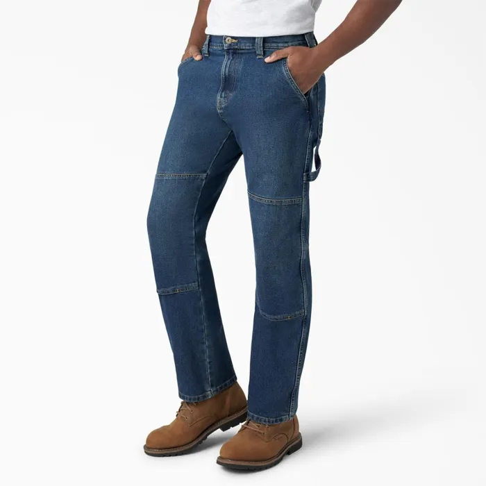 Dickies Jeans FLEX Relaxed Fit Double Knee Jeans Medium Denim Wash Medium Denim Wash mwi 8211 Men Dickies Jeans FLEX Relaxed Fit Double Knee Jeans Medium Denim Wash Medium Denim Wash mwi 8211 Men