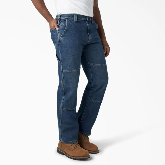 Dickies Jeans FLEX Relaxed Fit Double Knee Jeans Medium Denim Wash Medium Denim Wash mwi 8211 Men Dickies Jeans FLEX Relaxed Fit Double Knee Jeans Medium Denim Wash Medium Denim Wash mwi 8211 Men