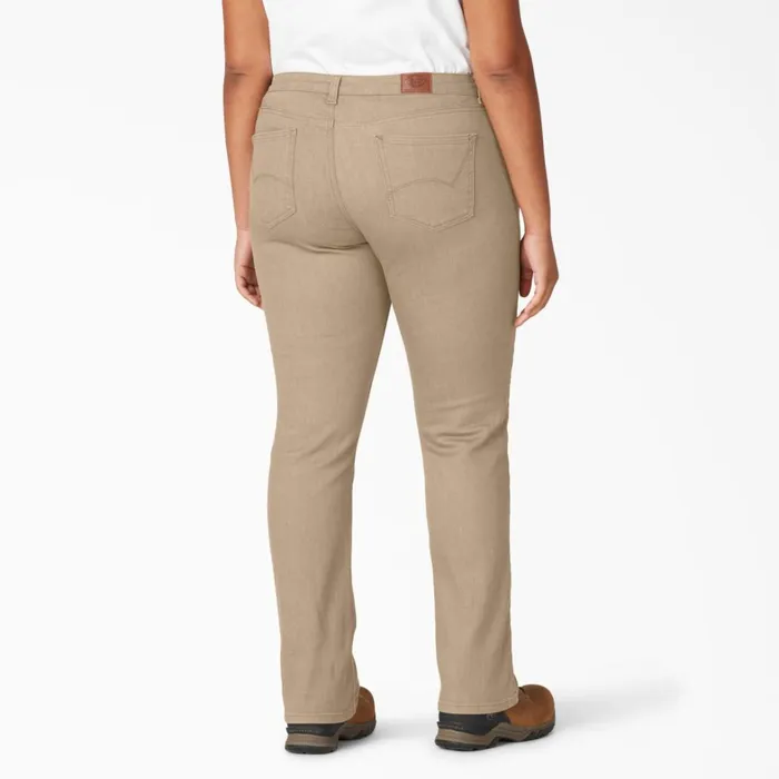 Dickies Jeans Women039s Plus Perfect Shape Straight Fit Jeans Stonewashed Bronze Sand Stonewashed Bronze Sand s1s 8211 Women Dickies Jeans Women039s Plus Perfect Shape Straight Fit Jeans Stonewashed Bronze Sand Stonewashed Bronze Sand s1s 8211 Women