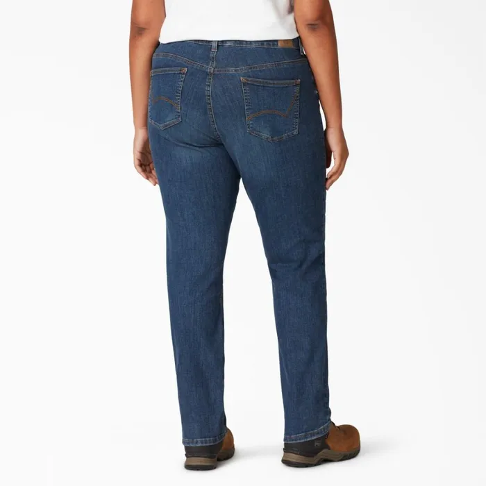 Dickies Jeans Women039s Plus Perfect Shape Straight Fit Jeans Stonewashed Indigo Blue Stonewashed Indigo Blue snb 8211 Women Dickies Jeans Women039s Plus Perfect Shape Straight Fit Jeans Stonewashed Indigo Blue Stonewashed Indigo Blue snb 8211 Women
