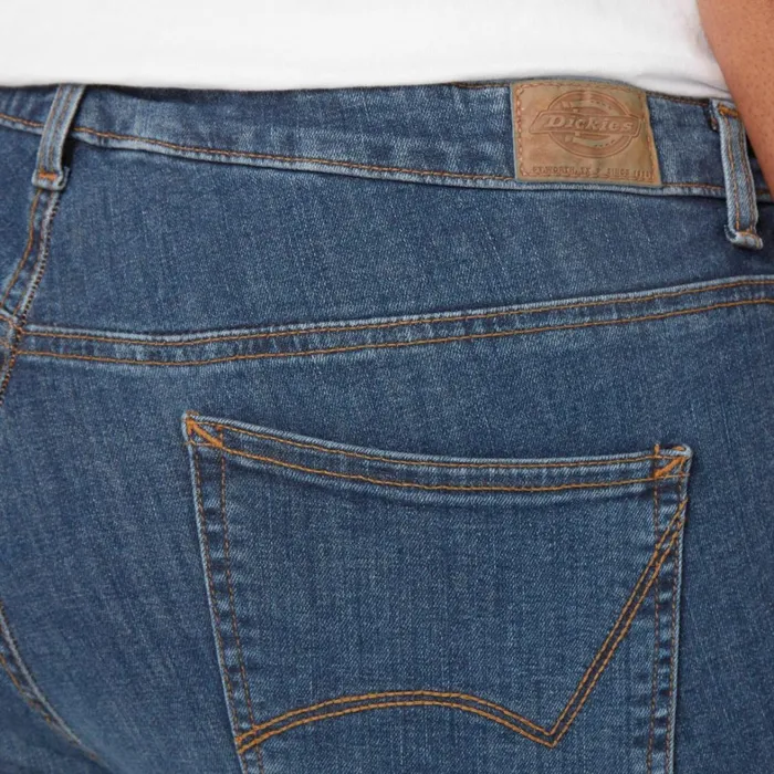 Dickies Jeans Women039s Plus Perfect Shape Straight Fit Jeans Stonewashed Indigo Blue Stonewashed Indigo Blue snb 8211 Women Dickies Jeans Women039s Plus Perfect Shape Straight Fit Jeans Stonewashed Indigo Blue Stonewashed Indigo Blue snb 8211 Women