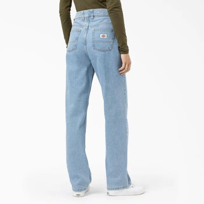 Dickies Jeans Women039s Thomasville Regular Fit Jeans Light Denim Light Denim ltd 8211 Women
