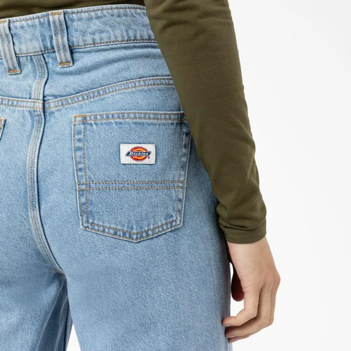 Dickies Jeans Women039s Thomasville Regular Fit Jeans Light Denim Light Denim ltd 8211 Women