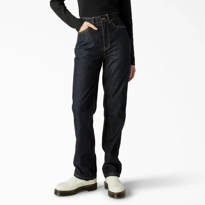 Dickies Jeans Womens Houston Relaxed Fit Jeans Rinsed Indigo Blue Rinsed Indigo Blue rnb 8211 Women Dickies Jeans Womens Houston Relaxed Fit Jeans Rinsed Indigo Blue Rinsed Indigo Blue rnb 8211 Women