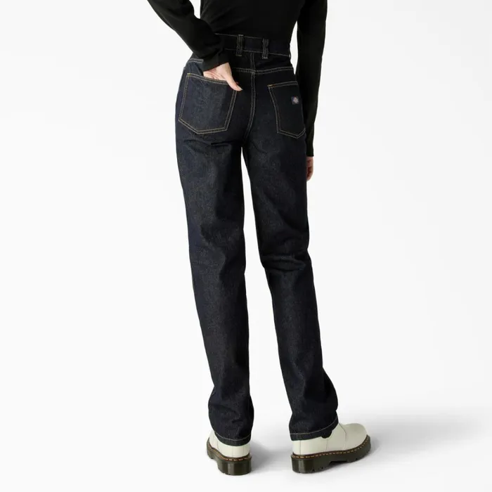 Dickies Jeans Womens Houston Relaxed Fit Jeans Rinsed Indigo Blue Rinsed Indigo Blue rnb 8211 Women Dickies Jeans Womens Houston Relaxed Fit Jeans Rinsed Indigo Blue Rinsed Indigo Blue rnb 8211 Women
