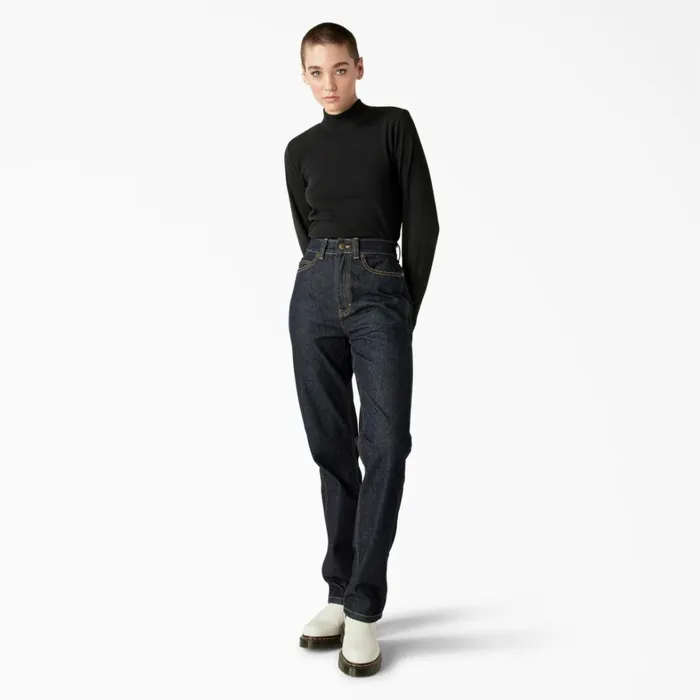 Dickies Jeans Womens Houston Relaxed Fit Jeans Rinsed Indigo Blue Rinsed Indigo Blue rnb 8211 Women Dickies Jeans Womens Houston Relaxed Fit Jeans Rinsed Indigo Blue Rinsed Indigo Blue rnb 8211 Women