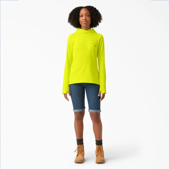 Dickies Long Sleeve TShirts Women039s Cooling Performance Sun Shirt Bright Yellow Bright Yellow bwd 8211 Women Dickies Long Sleeve TShirts Women039s Cooling Performance Sun Shirt Bright Yellow Bright Yellow bwd 8211 Women