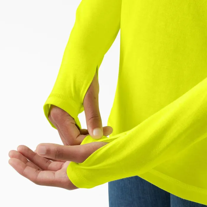 Dickies Long Sleeve TShirts Women039s Cooling Performance Sun Shirt Bright Yellow Bright Yellow bwd 8211 Women Dickies Long Sleeve TShirts Women039s Cooling Performance Sun Shirt Bright Yellow Bright Yellow bwd 8211 Women