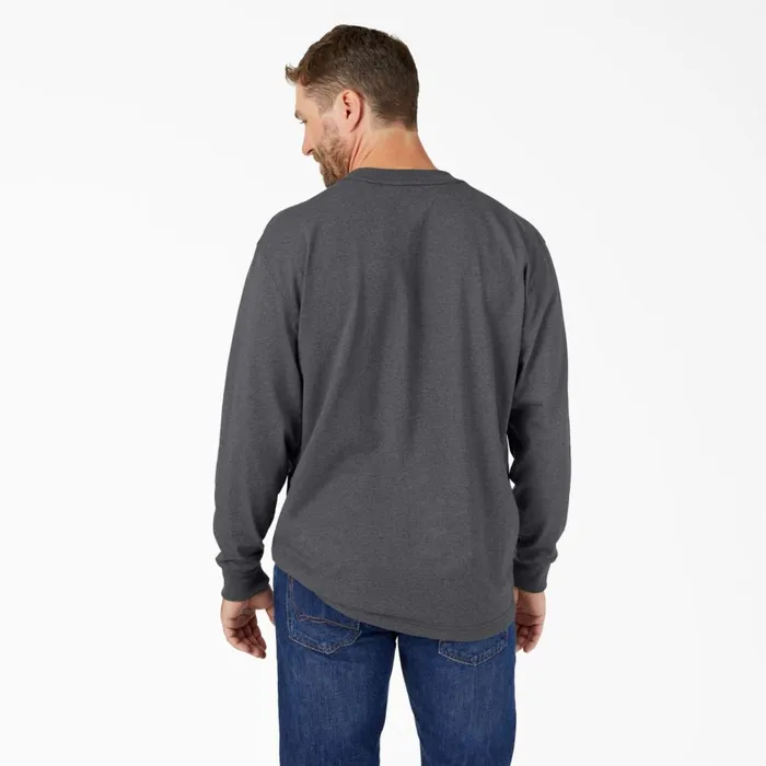 Dickies Long Sleeve Work Shirts Heavyweight Heathered Long Sleeve Pocket TShirt Charcoal Gray Heather Charcoal Gray Heather cgh 8211 Men Dickies Long Sleeve Work Shirts Heavyweight Heathered Long Sleeve Pocket TShirt Charcoal Gray Heather Charcoal Gray Heather cgh 8211 Men