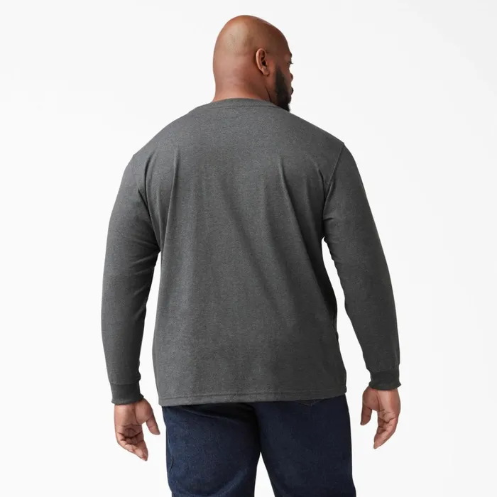 Dickies Long Sleeve Work Shirts Heavyweight Heathered Long Sleeve Pocket TShirt Charcoal Gray Heather Charcoal Gray Heather cgh 8211 Men Dickies Long Sleeve Work Shirts Heavyweight Heathered Long Sleeve Pocket TShirt Charcoal Gray Heather Charcoal Gray Heather cgh 8211 Men