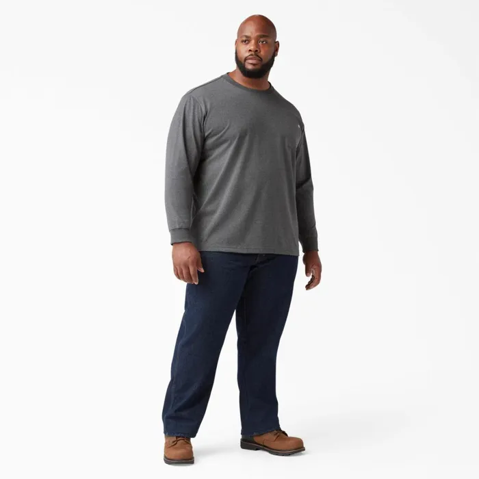 Dickies Long Sleeve Work Shirts Heavyweight Heathered Long Sleeve Pocket TShirt Charcoal Gray Heather Charcoal Gray Heather cgh 8211 Men Dickies Long Sleeve Work Shirts Heavyweight Heathered Long Sleeve Pocket TShirt Charcoal Gray Heather Charcoal Gray Heather cgh 8211 Men