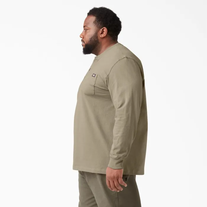 Dickies Long Sleeve Work Shirts Heavyweight Long Sleeve Henley TShirt Desert Sand Desert Sand ds 8211 Men Dickies Long Sleeve Work Shirts Heavyweight Long Sleeve Henley TShirt Desert Sand Desert Sand ds 8211 Men
