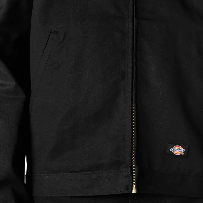 Dickies Outerwear Unlined Eisenhower Jacket Black Black bk 8211 Men Dickies Outerwear Unlined Eisenhower Jacket Black Black bk 8211 Men