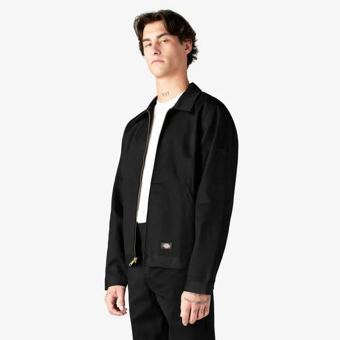 Dickies Outerwear Unlined Eisenhower Jacket Black Black bk 8211 Men Dickies Outerwear Unlined Eisenhower Jacket Black Black bk 8211 Men