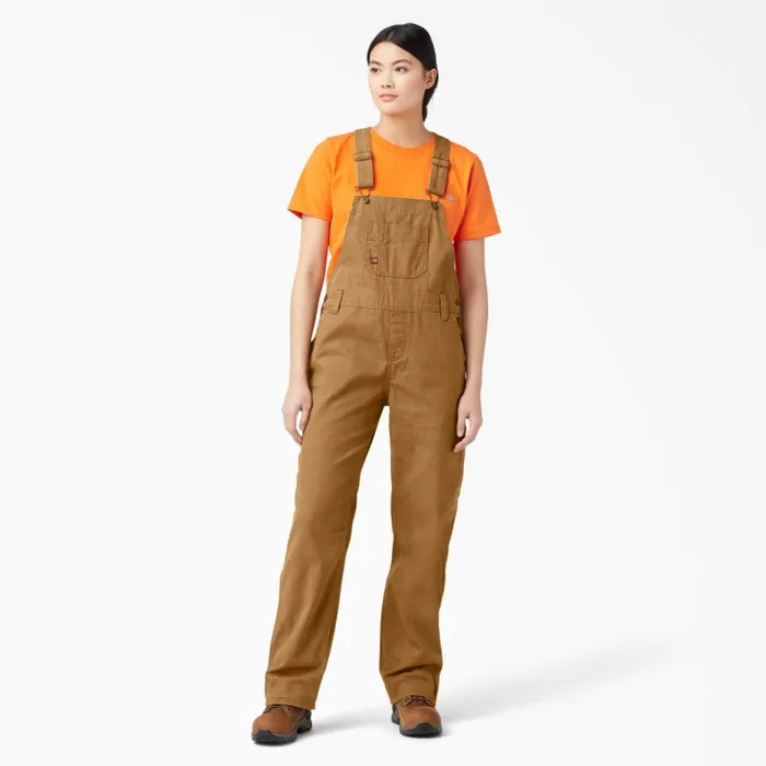 Dickies Overalls Women039s Relaxed Fit Bib Overalls Rinsed Brown Duck Rinsed Brown Duck rbd 8211 Women Dickies Overalls Women039s Relaxed Fit Bib Overalls Rinsed Brown Duck Rinsed Brown Duck rbd 8211 Women