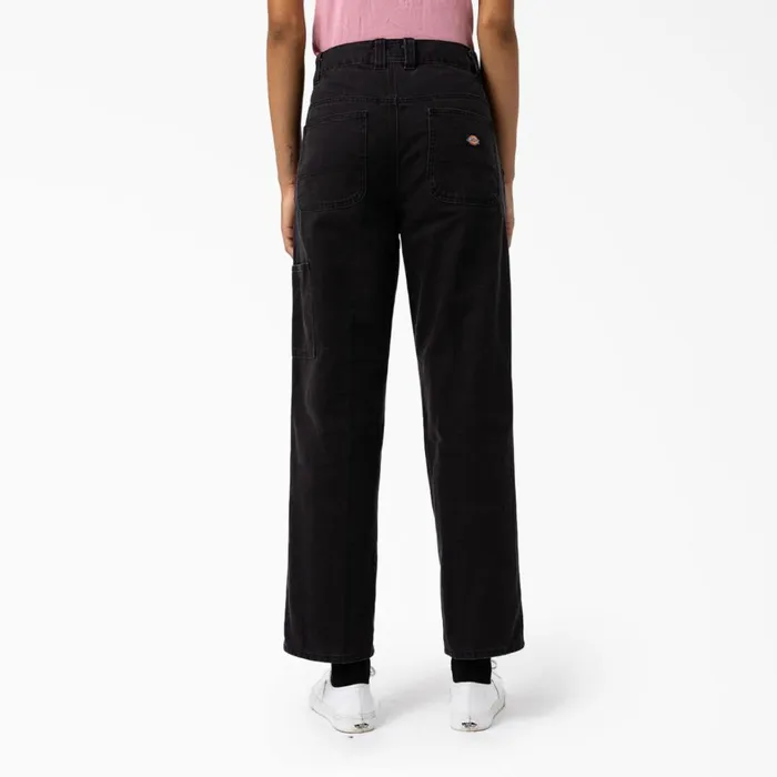 Dickies Painter Pants Women039s Regular Fit Duck Pants Stonewashed Black Stonewashed Black sbk 8211 Women