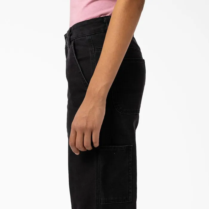 Dickies Painter Pants Women039s Regular Fit Duck Pants Stonewashed Black Stonewashed Black sbk 8211 Women