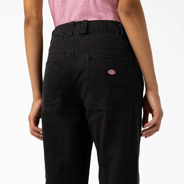Dickies Painter Pants Women039s Regular Fit Duck Pants Stonewashed Black Stonewashed Black sbk 8211 Women