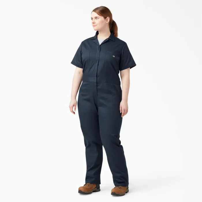 Dickies Painters Women039s Plus FLEX Cooling TempiQ Short Sleeve Coveralls Dark Navy Dark Navy dn 8211 Women Dickies Painters Women039s Plus FLEX Cooling TempiQ Short Sleeve Coveralls Dark Navy Dark Navy dn 8211 Women
