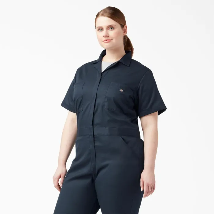 Dickies Painters Women039s Plus FLEX Cooling TempiQ Short Sleeve Coveralls Dark Navy Dark Navy dn 8211 Women Dickies Painters Women039s Plus FLEX Cooling TempiQ Short Sleeve Coveralls Dark Navy Dark Navy dn 8211 Women