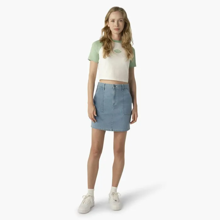 Dickies Skirts and Dresses Women039s Denim Carpenter Skirt Stonewashed Light Denim Stonewashed Light Denim swd 8211 Women Dickies Skirts and Dresses Women039s Denim Carpenter Skirt Stonewashed Light Denim Stonewashed Light Denim swd 8211 Women