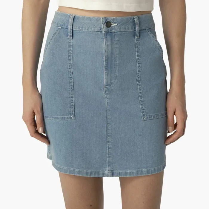 Dickies Skirts and Dresses Women039s Denim Carpenter Skirt Stonewashed Light Denim Stonewashed Light Denim swd 8211 Women Dickies Skirts and Dresses Women039s Denim Carpenter Skirt Stonewashed Light Denim Stonewashed Light Denim swd 8211 Women
