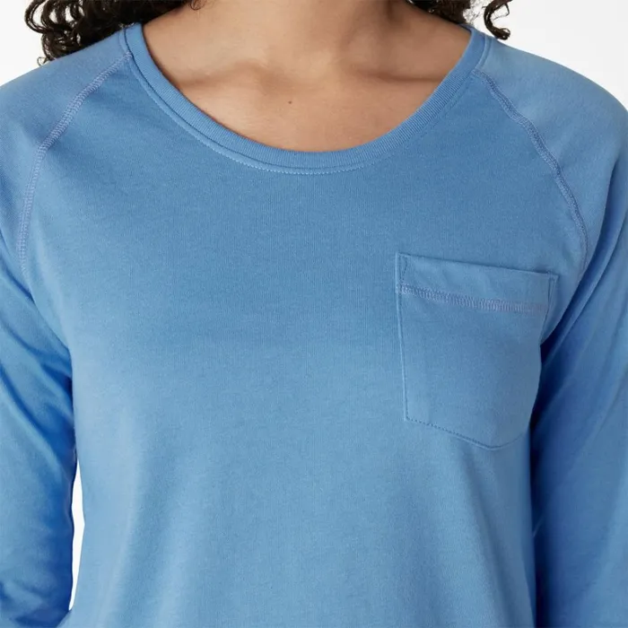 Dickies TShirts Women039s Cooling Long Sleeve Pocket TShirt Azure Blue Azure Blue ab2 8211 Women Dickies TShirts Women039s Cooling Long Sleeve Pocket TShirt Azure Blue Azure Blue ab2 8211 Women