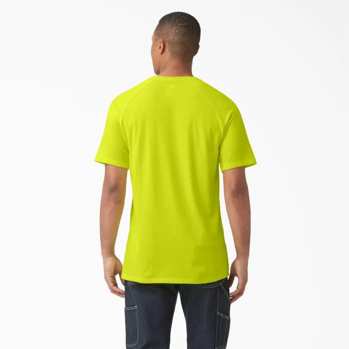 Dickies Work Shirts Cooling Short Sleeve Pocket TShirt Bright Yellow Bright Yellow bwd 8211 Men Dickies Work Shirts Cooling Short Sleeve Pocket TShirt Bright Yellow Bright Yellow bwd 8211 Men