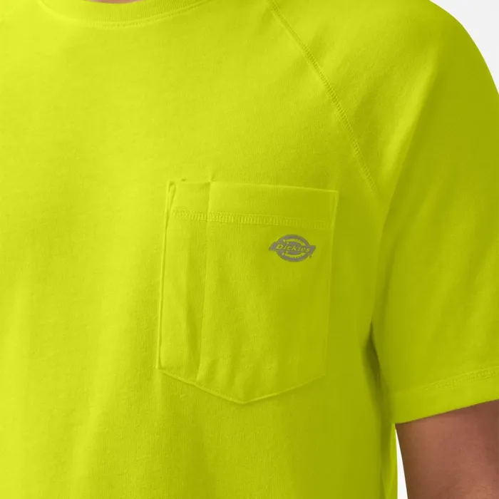 Dickies Work Shirts Cooling Short Sleeve Pocket TShirt Bright Yellow Bright Yellow bwd 8211 Men Dickies Work Shirts Cooling Short Sleeve Pocket TShirt Bright Yellow Bright Yellow bwd 8211 Men