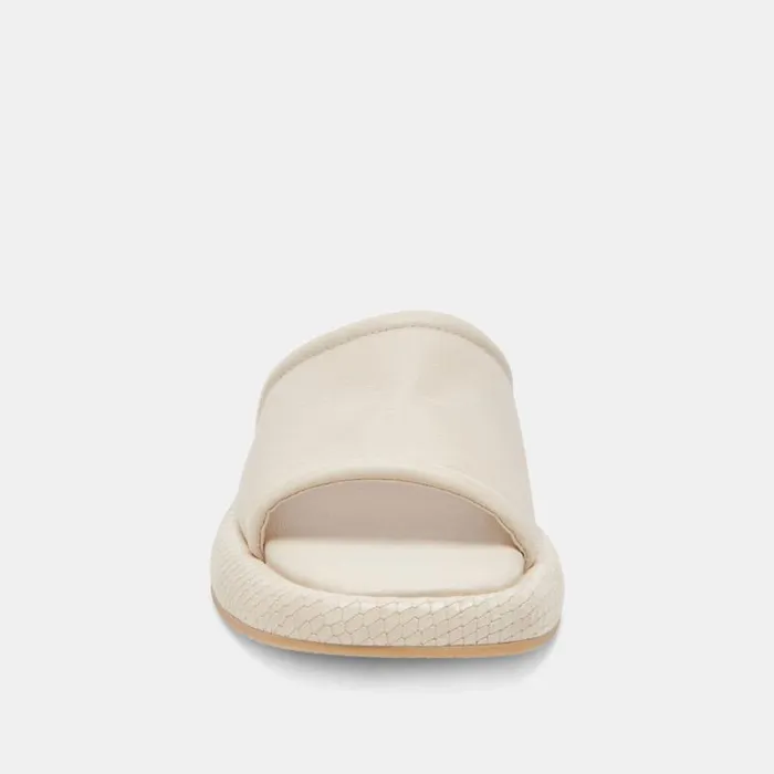 Dolce Vita Aisha Sandals Ivory Leather Women Sandals