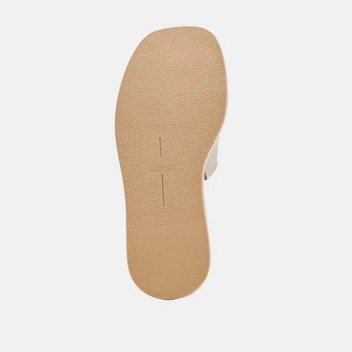 Dolce Vita Aisha Sandals Ivory Leather Women Sandals