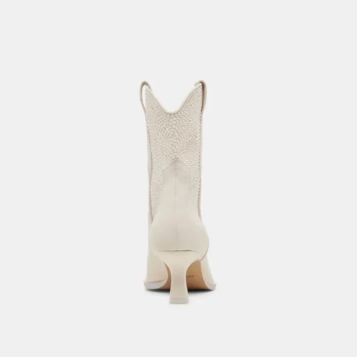 Dolce Vita Angel Pearl Booties Vanilla Pearls Women Boots and Booties