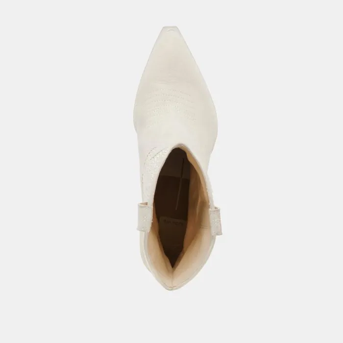 Dolce Vita Angel Pearl Booties Vanilla Pearls Women Boots and Booties