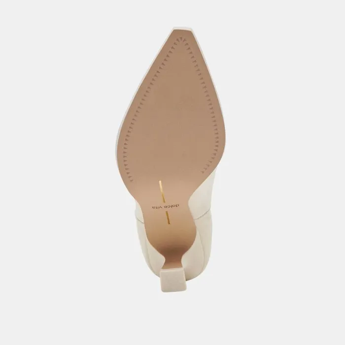 Dolce Vita Angel Pearl Booties Vanilla Pearls Women Boots and Booties