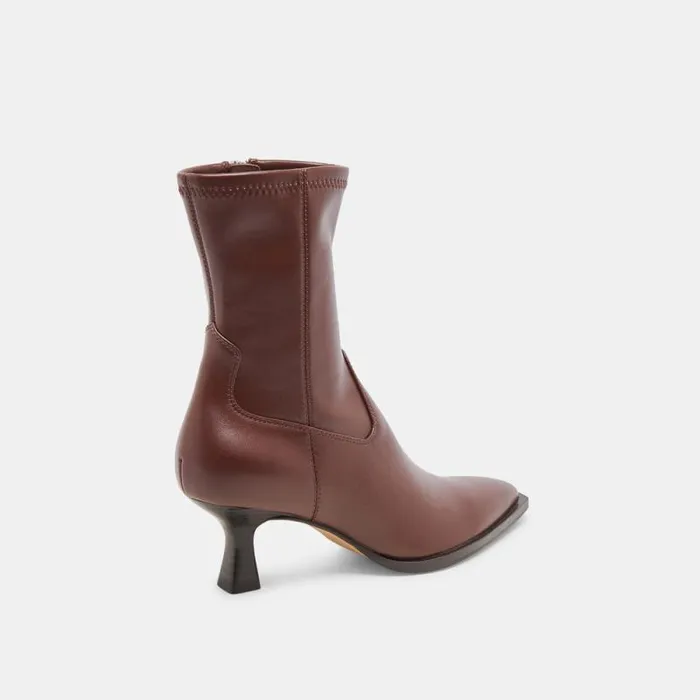 Dolce Vita Arya Boots Chocolate Leather Women Boots and Booties
