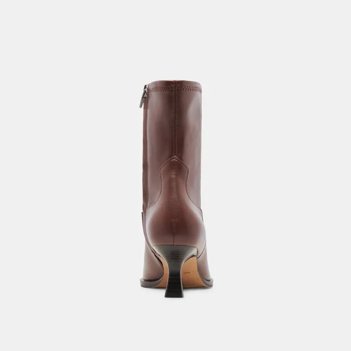 Dolce Vita Arya Boots Chocolate Leather Women Boots and Booties