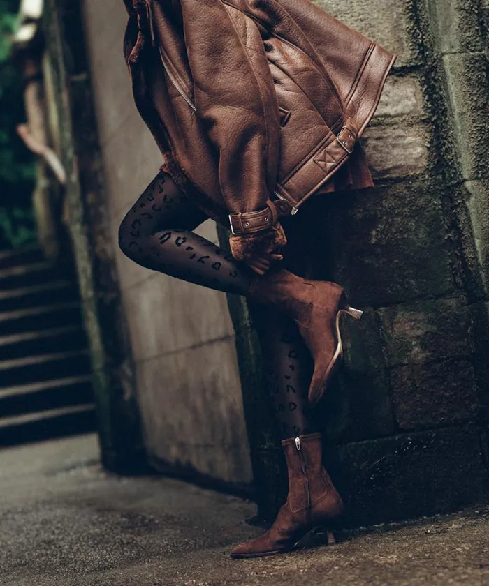 Dolce Vita Arya Boots Dk Brown Stella Suede Women Boots and Booties