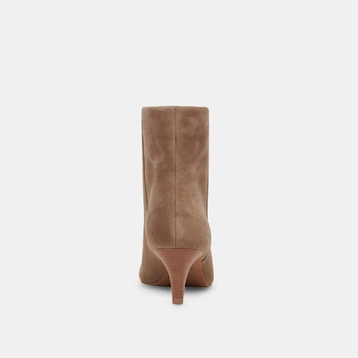 Dolce Vita Dee Wide Booties Truffle Suede Women Boots and Booties