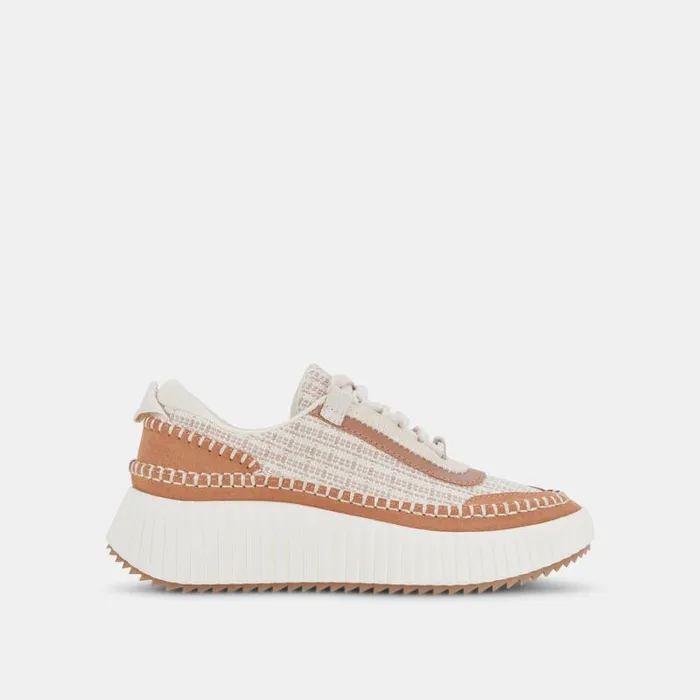 Dolce Vita Dolen Sneakers Brown Multi Woven Women Sneakers