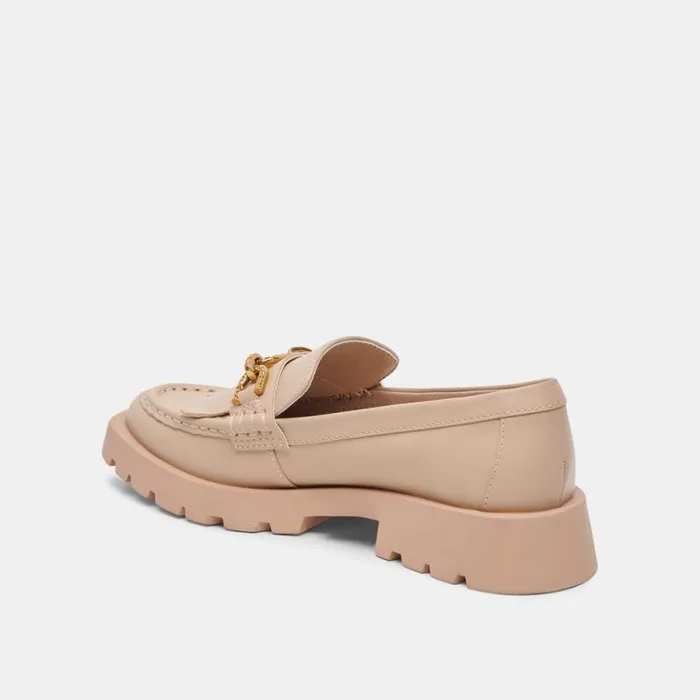 Dolce Vita Erna Wide Flats Lt Blush Leather Women Flats and Loafers
