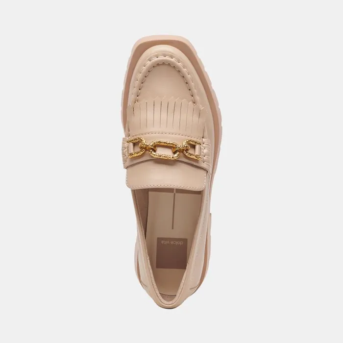 Dolce Vita Erna Wide Flats Lt Blush Leather Women Flats and Loafers