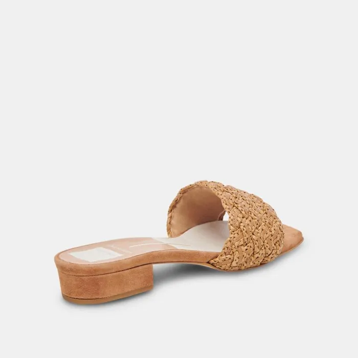 Dolce Vita Fraz Sandals Tan Multi Woven Women Sandals