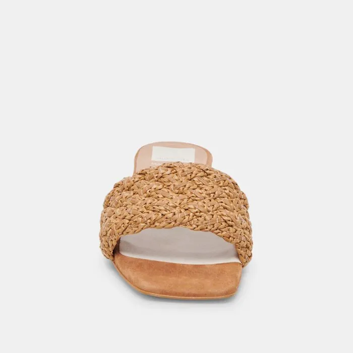 Dolce Vita Fraz Sandals Tan Multi Woven Women Sandals