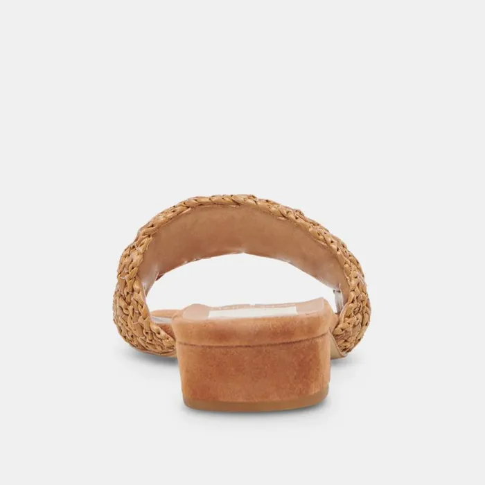 Dolce Vita Fraz Sandals Tan Multi Woven Women Sandals
