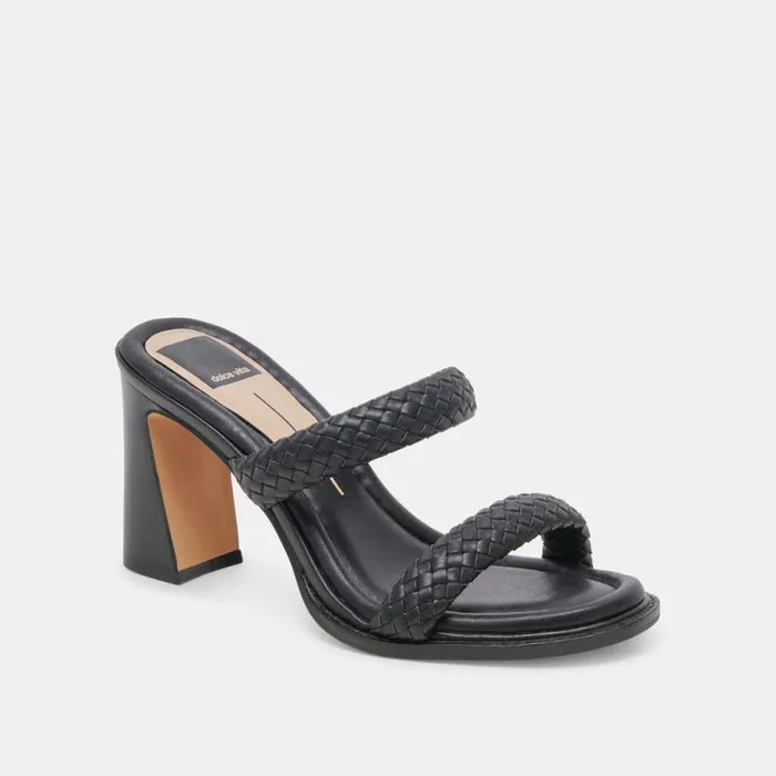 Dolce Vita Gala Heels Black Stella Women Sandals
