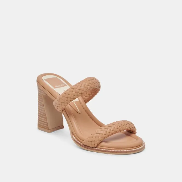 Dolce Vita Gala Heels Light Tan Stella Women Sandals