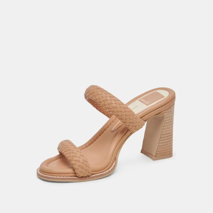 Dolce Vita Gala Heels Light Tan Stella Women Sandals