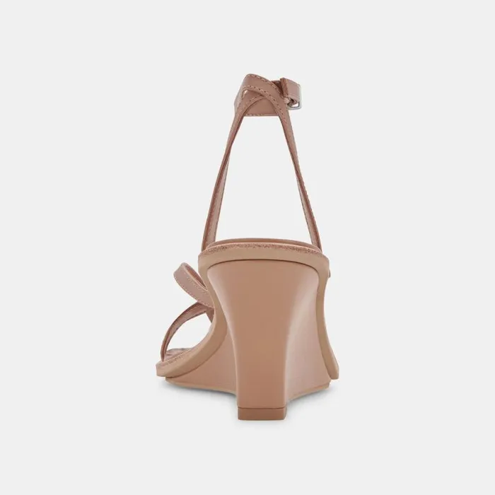 Dolce Vita Gemini Wedges Cafe Leather Women Heels
