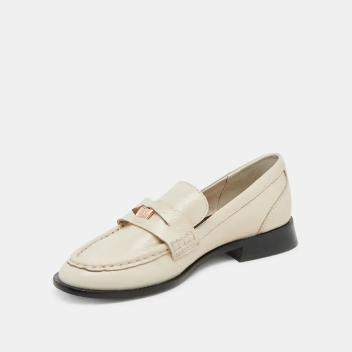 Dolce Vita Hilly Loafers Ivory Coin Women Flats and Loafers